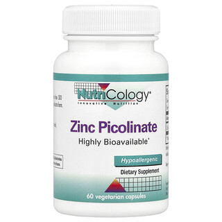 Nutricology, Zinc Picolinate, 25 mg, 60 Vegetarian Capsules