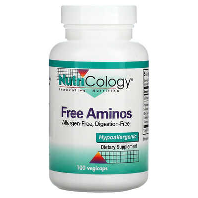 

Nutricology Free Aminos 100 Vegicaps