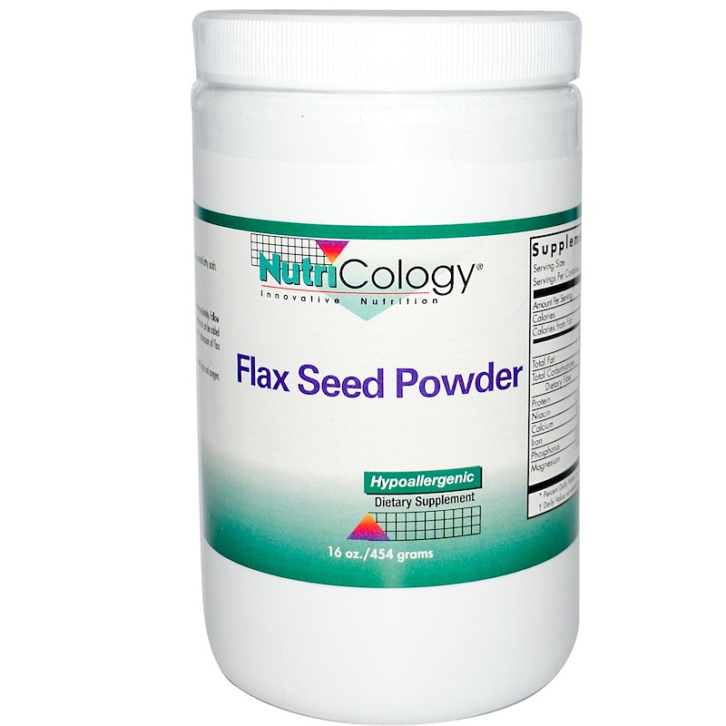 Nutricology, Flax Seed Powder, 16 oz. (454 g) iHerb