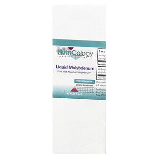 Nutricology, Molibdênio Líquido, 30 ml (1 fl oz)