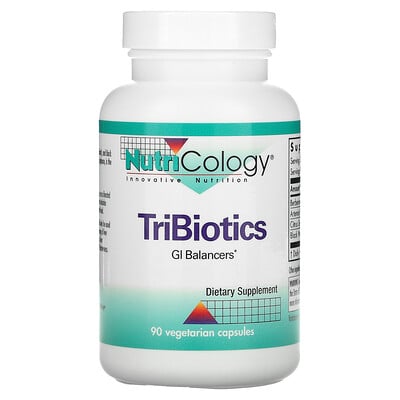 

Nutricology TriBiotics 90 вегетарианских капсул