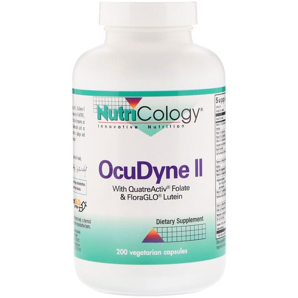OcuDyne II, 200 cápsulas vegetales