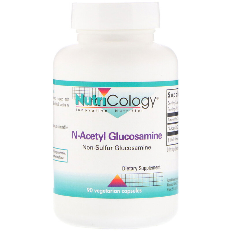 Nutricology, NAcetyl Glucosamine, 90 Vegetarian Capsules iHerb