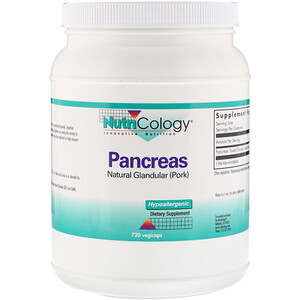 Отзывы о Нутриколоджи, Pancreas, Natural Glandular (Pork), 720 Vegicaps