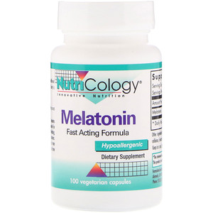 Отзывы о Нутриколоджи, Melatonin, Fast Acting Formula, 100 Vegetarian Capsules