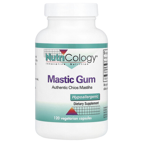 Nutricology Mastic Gum, 120 Vegetarian Capsules (0.5 g per Capsule)