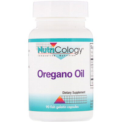 Nutricology Oregano Oil, 90 Fish Gelatin Capsules