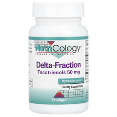 Delta-Fraction, токотрієноли, 75 капсул (50 мг в 1 капсулі)
