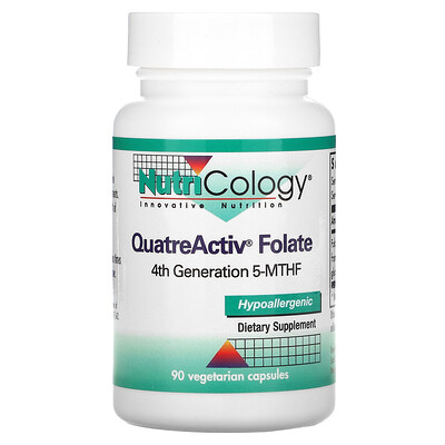 

Nutricology QuatreActiv Folate 90 Vegetarian Capsules