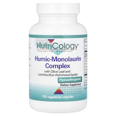 Product Image for Nutricology, Humic-Monolaurin Complex, 120 Vegetarian Capsules