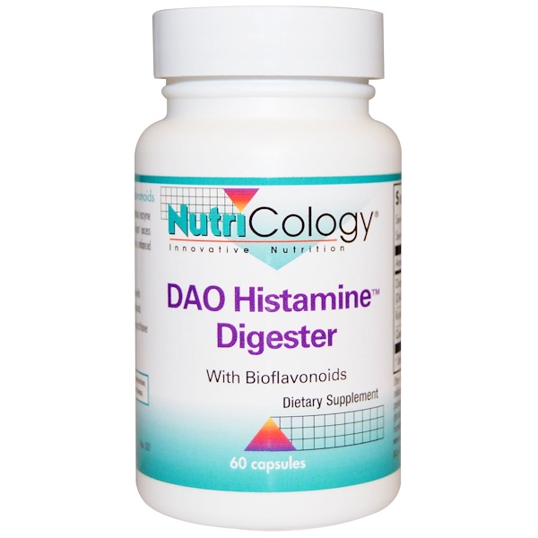 Nutricology, DAO Histamine Digester, 60 Capsules iHerb