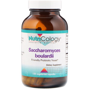 Отзывы о Нутриколоджи, Saccharomyces Boulardii, Friendly Probiotic Yeast, 120 Vegetarian Capsules