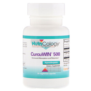 Нутриколоджи, CurcuWin 500, 30 Vegetarian Capsules отзывы