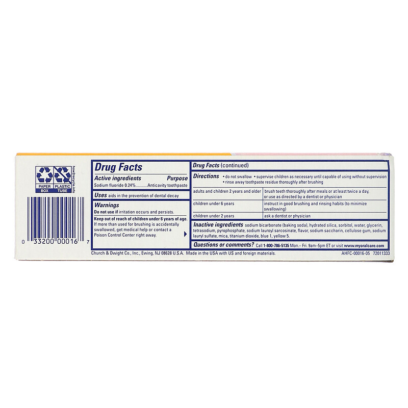 Arm & Hammer, Truly Radiant, Rejuvenating Toothpaste, Fresh Mint Twist, 4.3 oz (121 g) iHerb