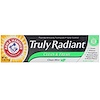 Arm & Hammer, トゥルーリーラディアント、クリーン&フレッシュ歯磨き粉、クリーンミント、4.3 oz (121 g)