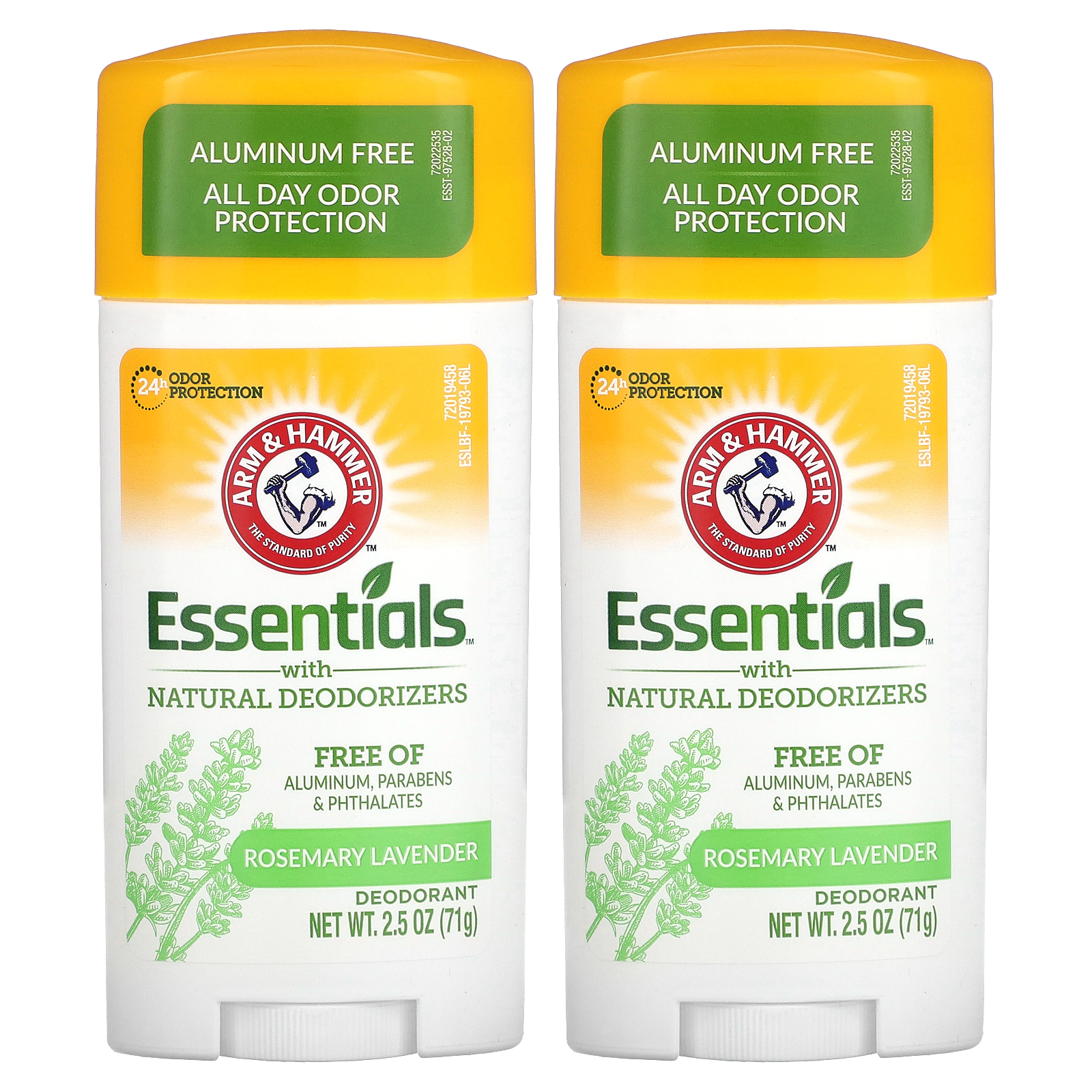 Arm & Hammer, Essentials with Natural Deodorizers, Deodorant, Rosemary