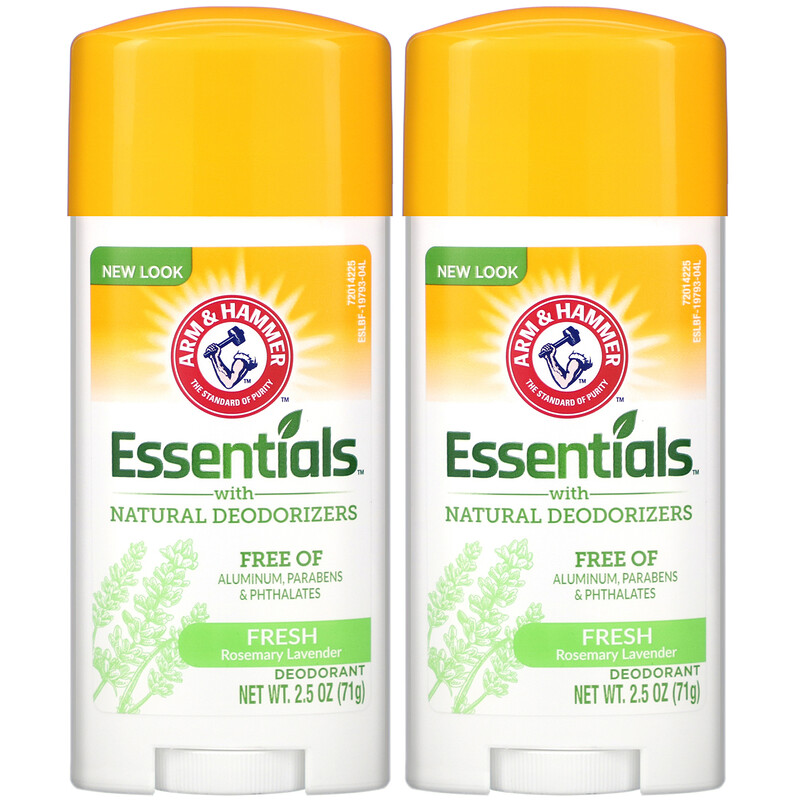 Arm & Hammer, Essentials With Natural Deodorizers, Deodorant, Fresh ...