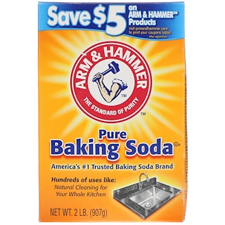 Arm & Hammer, Чистая пищевая сода, 907 г