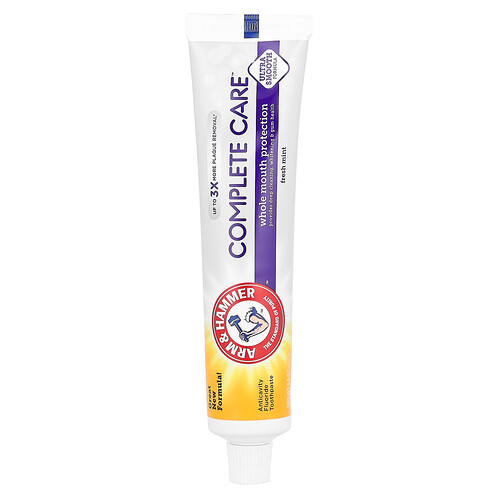 Arm & Hammer CompleteCare, Anticavity Fluoride Toothpaste, Fresh Mint, 6 oz (170 g)