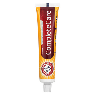 

Arm & Hammer, CompleteCare, Fluoride Anticavity Toothpaste, Fresh Mint, 6 oz (170 g)