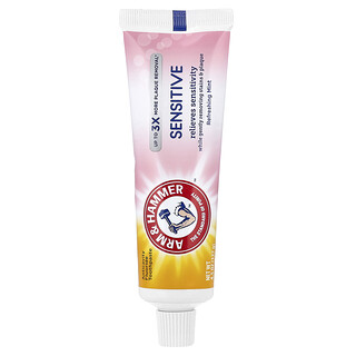 Arm & Hammer, Anticavity Fluoride Toothpaste, Sensitive, Refreshing Mint, 4.5 oz (127 g)