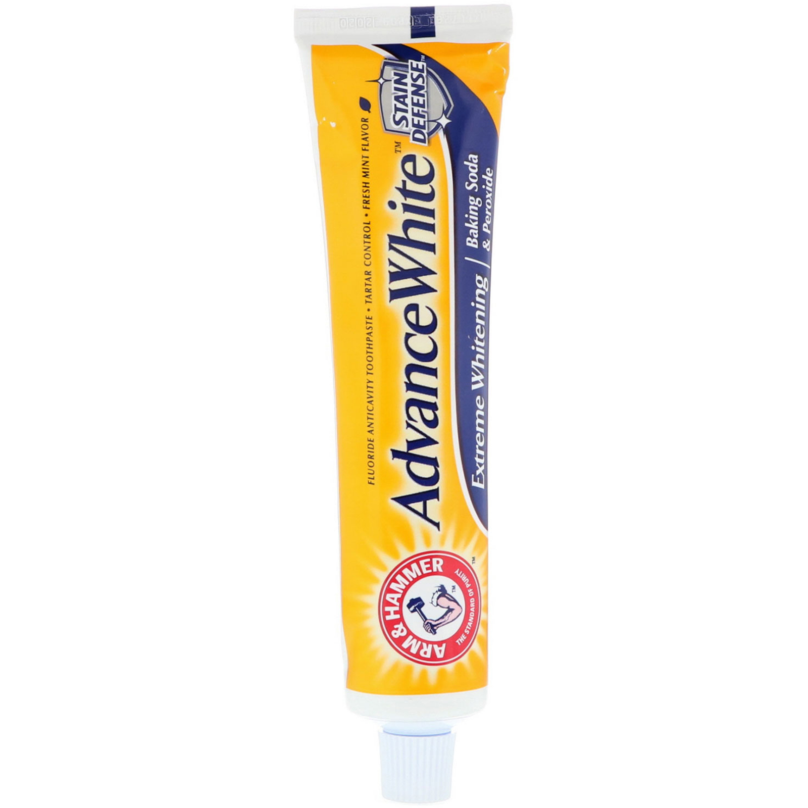 Arm & Hammer, AdvanceWhite, Extreme Whitening Toothpaste, Fresh Mint, 6