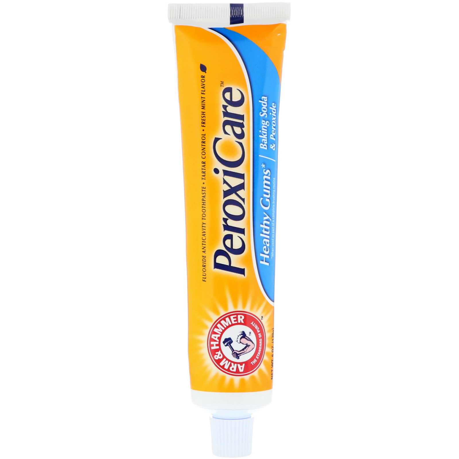Arm & Hammer, PeroxiCare, Deep Clean Toothpaste, Fresh Mint, 6.0 oz
