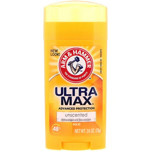 Arm & Hammer, UltraMax, Solid Antiperspirant Deodorant, for Women, Unscented, 2.6 oz (73 g) отзывы