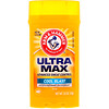 Arm & Hammer, UltraMax, твердый дезодорант-антиперспирант для мужчин, свежий аромат, 73 г (2,6 унции)