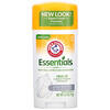Arm & Hammer, Essentials with Natural Citrus Deodorizers, Deodorant, Unscented, 2.5 oz (71 g)