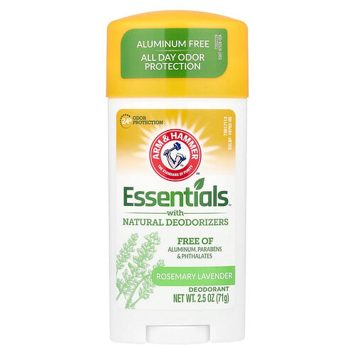 Arm & Hammer Essentials™ with Natural Deodorizers, Deodorant, Rosemary Lavender, 2.5 oz (71 g)
