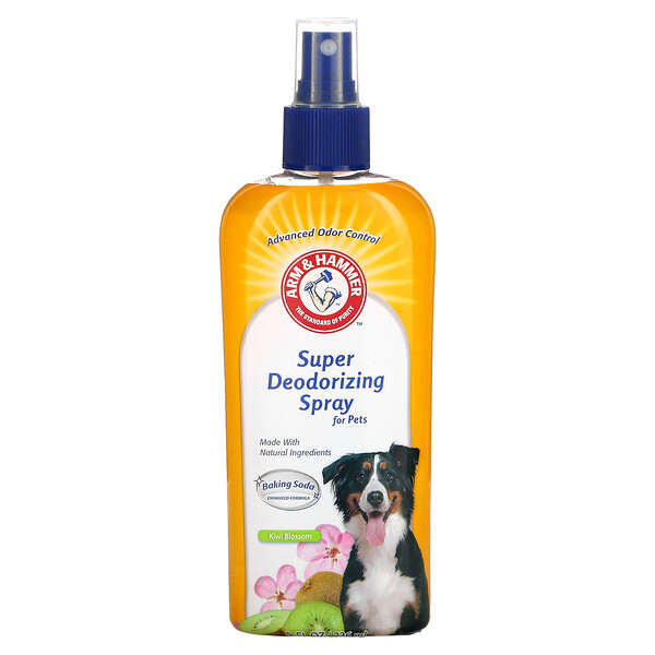Super Deodorizing Spray for Pets, Kiwi Blossom, 8 fl oz (236 ml)