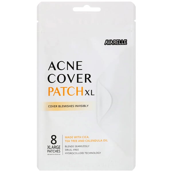 Avarelle‏, Acne Cover Patch XL, 8 XLarge Patches
