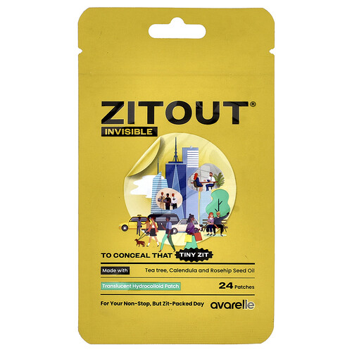 Avarelle, Zitout® Invisible , 24 Patches