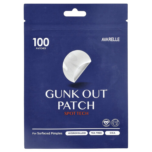 Avarelle, Gunk Out Patch, Spot Tech, Gunk Out Patch, Spot Tech, 100 Pflaster