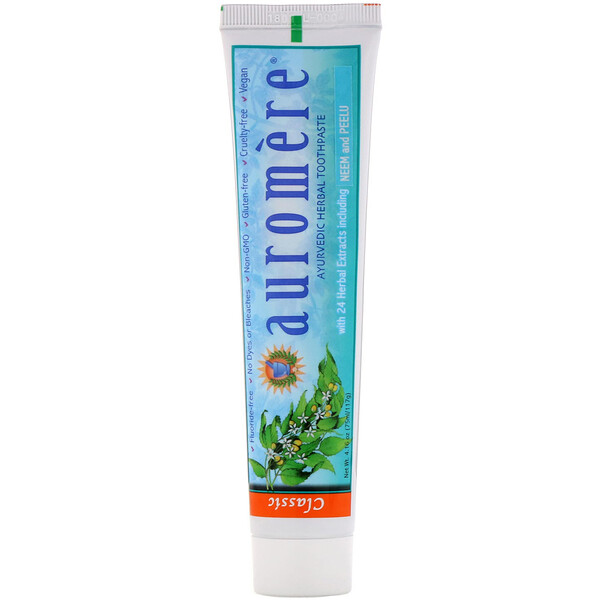 Ayurvedic Herbal Toothpaste, Classic, 4.16 oz (117 g)