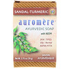 Auromere, 阿育吠陀皂,含楝、檀香和薑黃, 2.75 盎司 (78 克)
