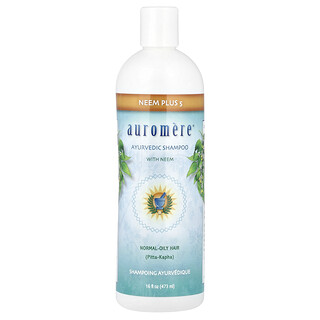 Auromere, Neem Plus 5, ajurvedski šampon s neemom, 473 ml