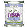 Aroma Naturals‏, شمعة بزيت الصويا العطري الطبيعي 100%، لأجواء الهدوء والاسترخاء، برائحة الخزامى، 8.8 أونصة (260 جم)
