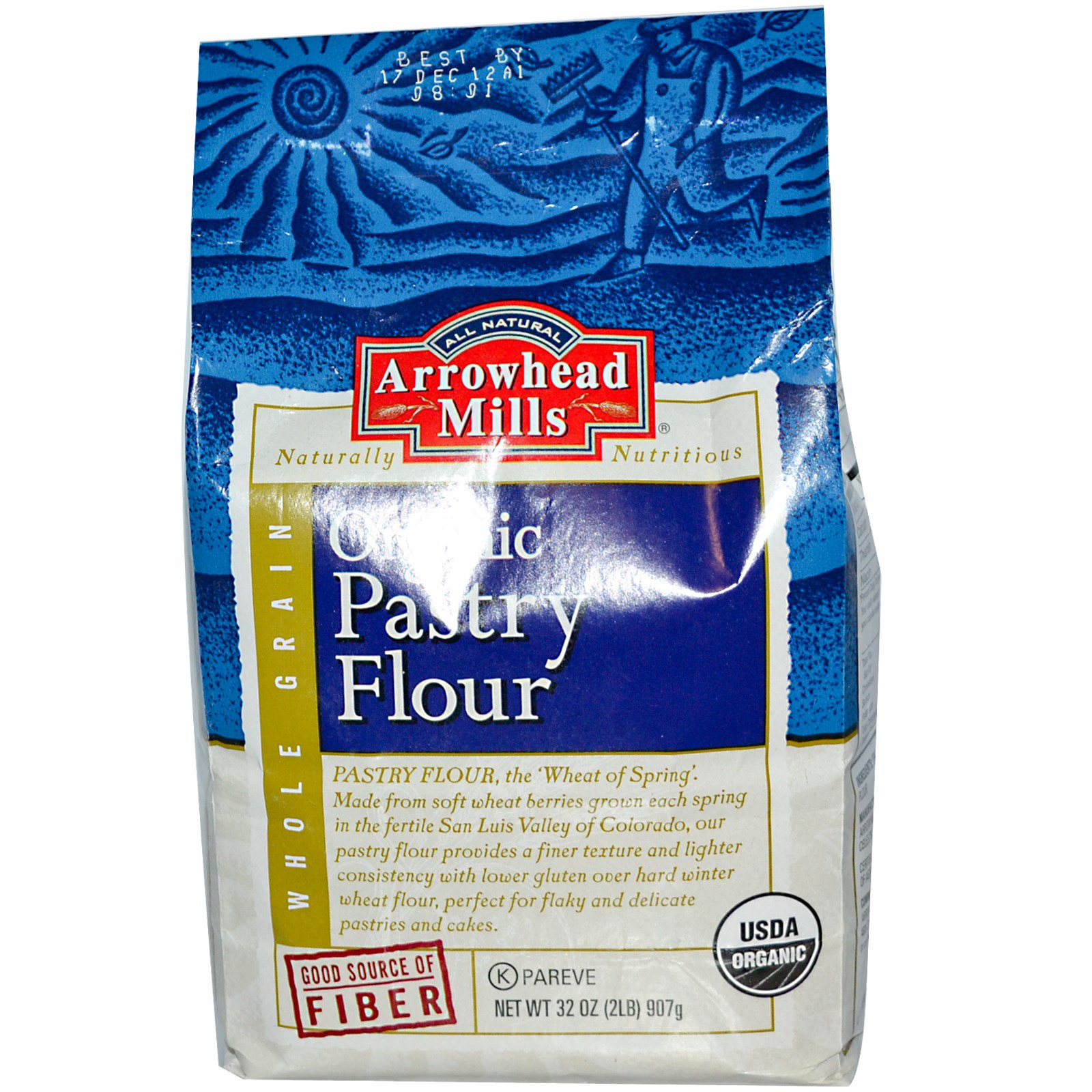 Arrowhead Mills, Organic Pastry Flour, 32 oz (907 g) iHerb