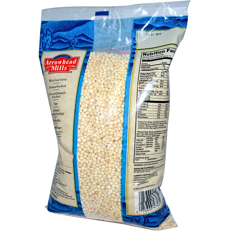 Arrowhead Mills, Puffed Millet Cereal, 6 oz (170 g) iHerb