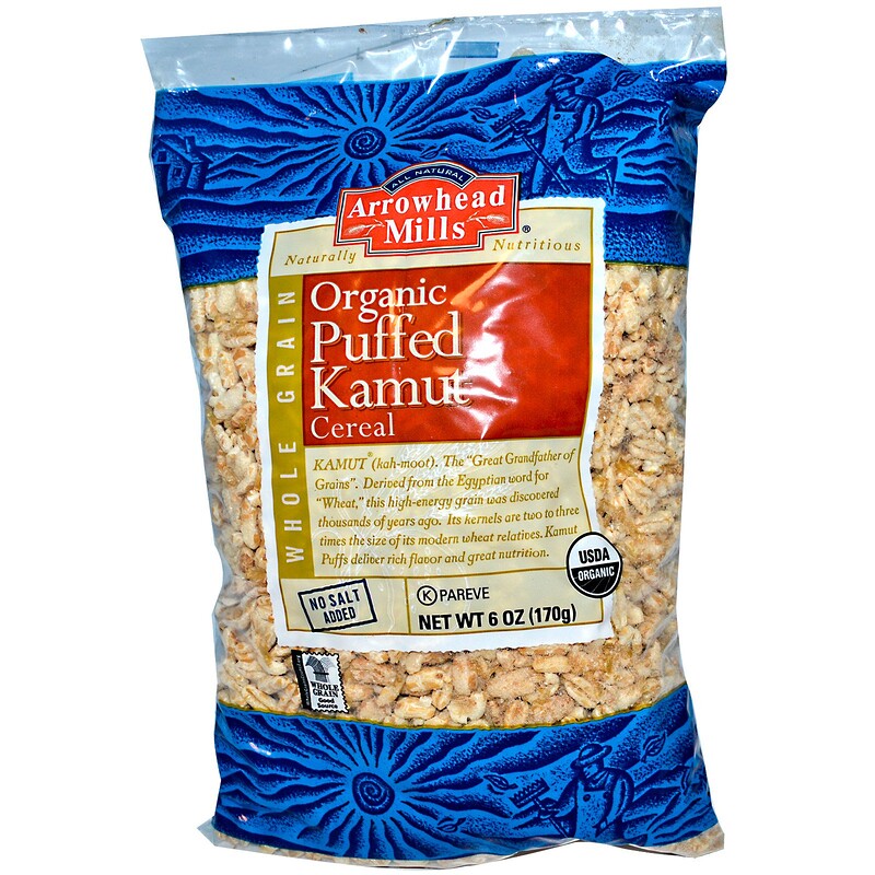 Arrowhead Mills, Organic Puffed Kamut Cereal, 6 oz (170 g) iHerb