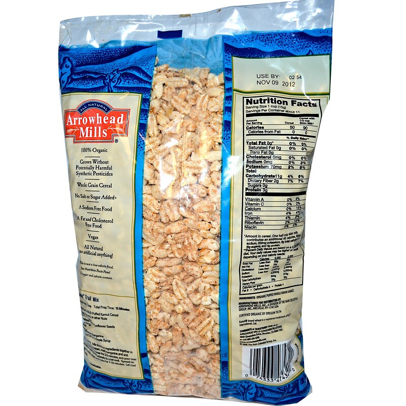 Arrowhead Mills, Organic Puffed Kamut Cereal, 6 oz (170 g) iHerb