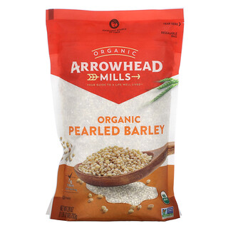 Arrowhead Mills, Cebada perlada orgánica, 793 g (1 lb)