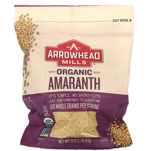 Отзывы о Эрроухэд Миллс, Organic, Amaranth, 16 oz (453 g)