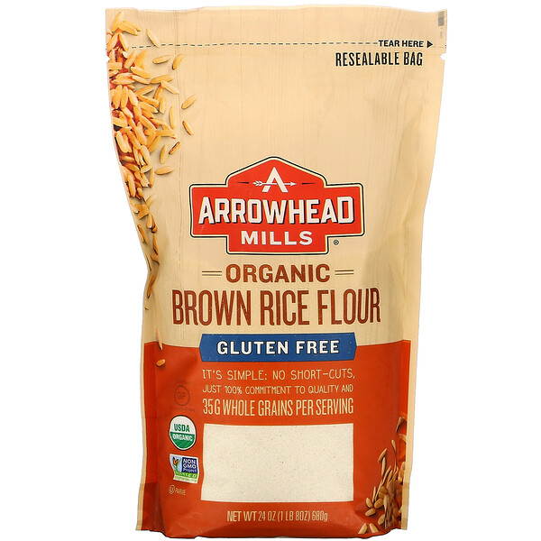 thumbnail image 2 of Bob's Red Mill Whole Grain Brown Rice Flour – 24 Oz, Perfect For Gluten-Free Baking 2 of 5