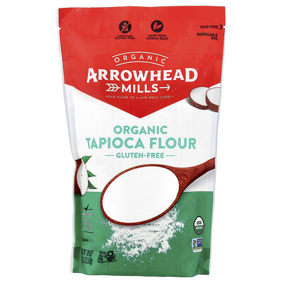 Product Image for Arrowhead Mills, Organic Tapioca Flour, Gluten Free, 18 oz (510 g)