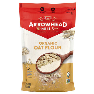 Arrowhead Mills, Økologisk havremel, 453 g