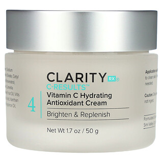 ClarityRx, C-Results，维生素 C 补水抗氧霜，1.7 盎司（50 克）