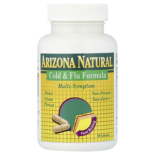 Arizona Natural, Cold & Flu Formula , 60 Capsules